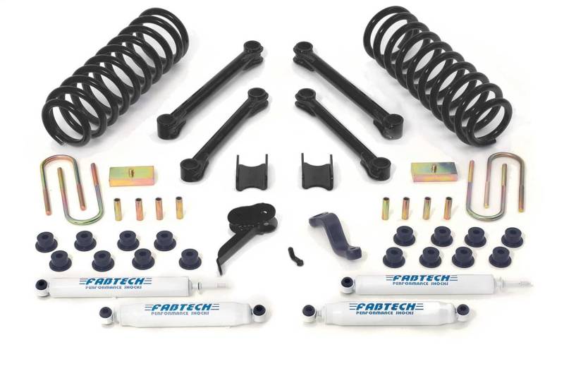 Fabtech K3037 Performance Lift System W/Shock W/Performance Schocks 4,5 in. Lift Performance Lift System W/Shock von Fabtech