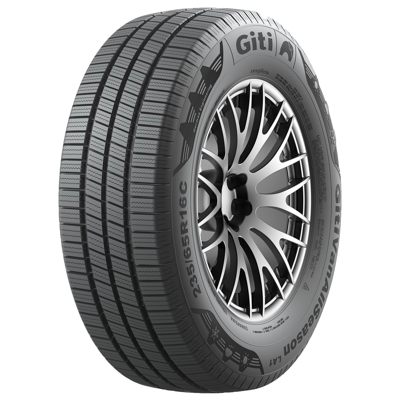 GITI GITIVANALLSEASON LA1 195/70R15C 104T BSW