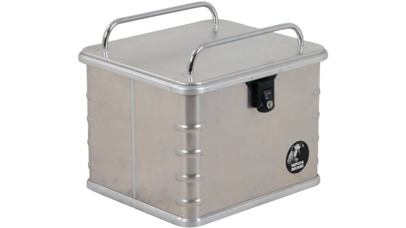 Hepco & Becker suitcase Hepco Alu Standard 35 l silver right