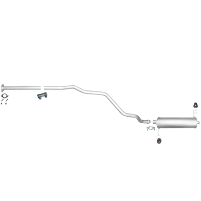 Hyundai i20 1,2 Mittelrohr Rohr Abgasrohr Endtopf Auspuff Anbausatz