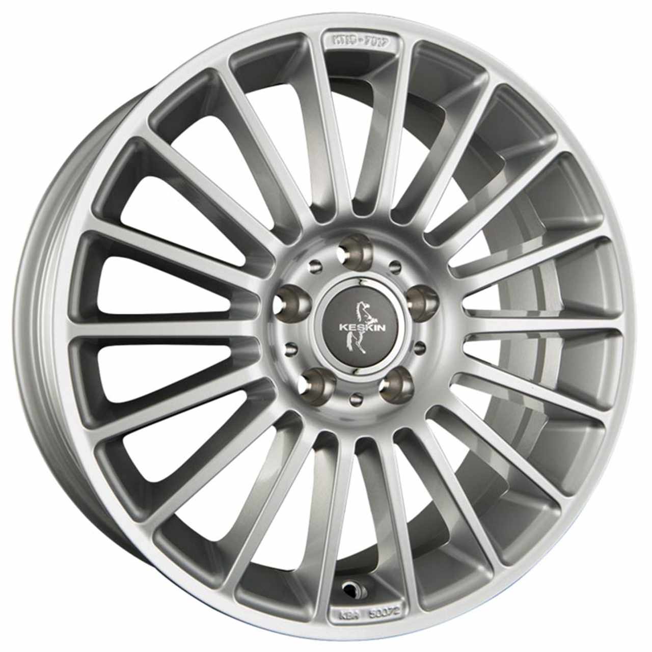 KESKIN KT15 SPEED silver painted 8.5Jx19 5x112 ET45