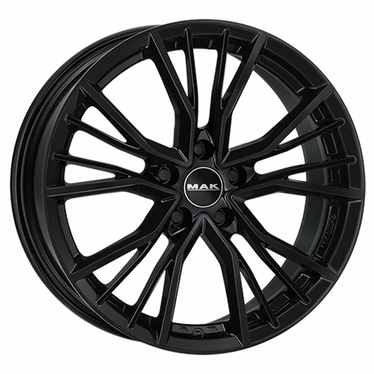 MAK UNION gloss black 8.5Jx21 5x112 ET33