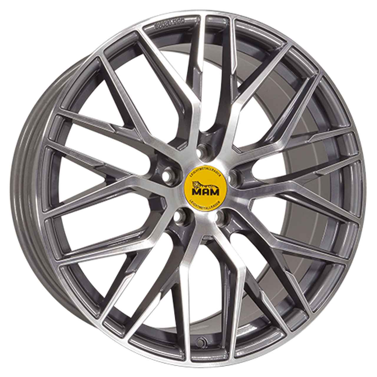 MAM MAM RS4 palladium front polished 8.0Jx18 5x120 ET35