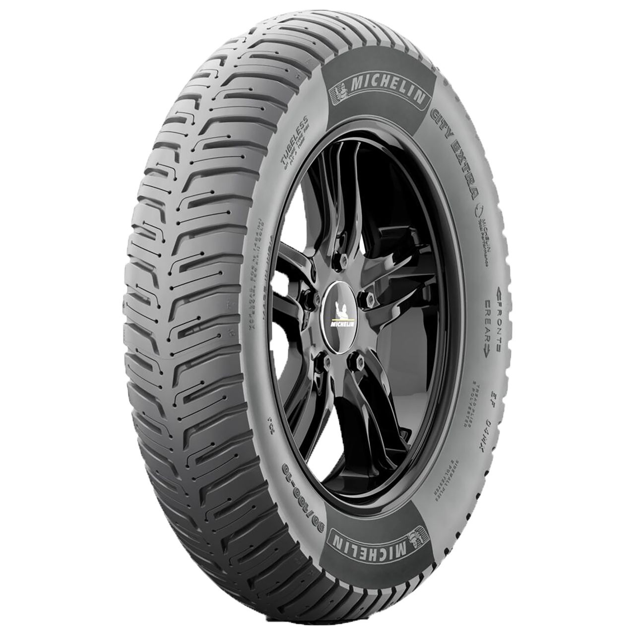 MICHELIN CITY EXTRA 100/90 - 10 M/C XL TL 61P FRONT/REAR