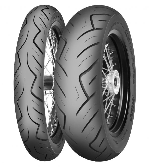 MITAS CUSTOM FORCE 100/90 - 19 M/C TL 57H (MM90-19) FRONT