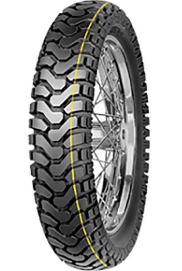 MITAS E-07 DAKAR (YELLOW) FRONT 90/90 - 21 M/C TT 54T FRONT M+S