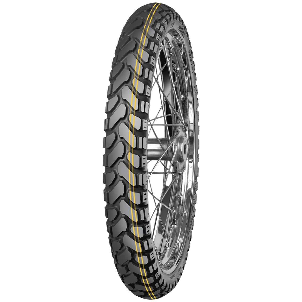 MITAS ENDURO TRAIL+ (E-07+) DAKAR (YELLOW) 120/70 B19 M/C TL/TT 60H FRONT M+S