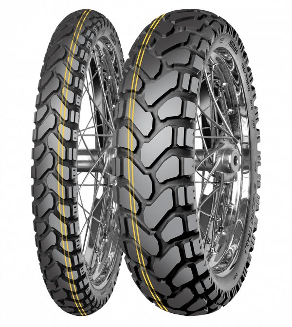 MITAS ENDURO TRAIL+ (E-07+) DAKAR (YELLOW) 120/70 B19 TL 60T FRONT M+S