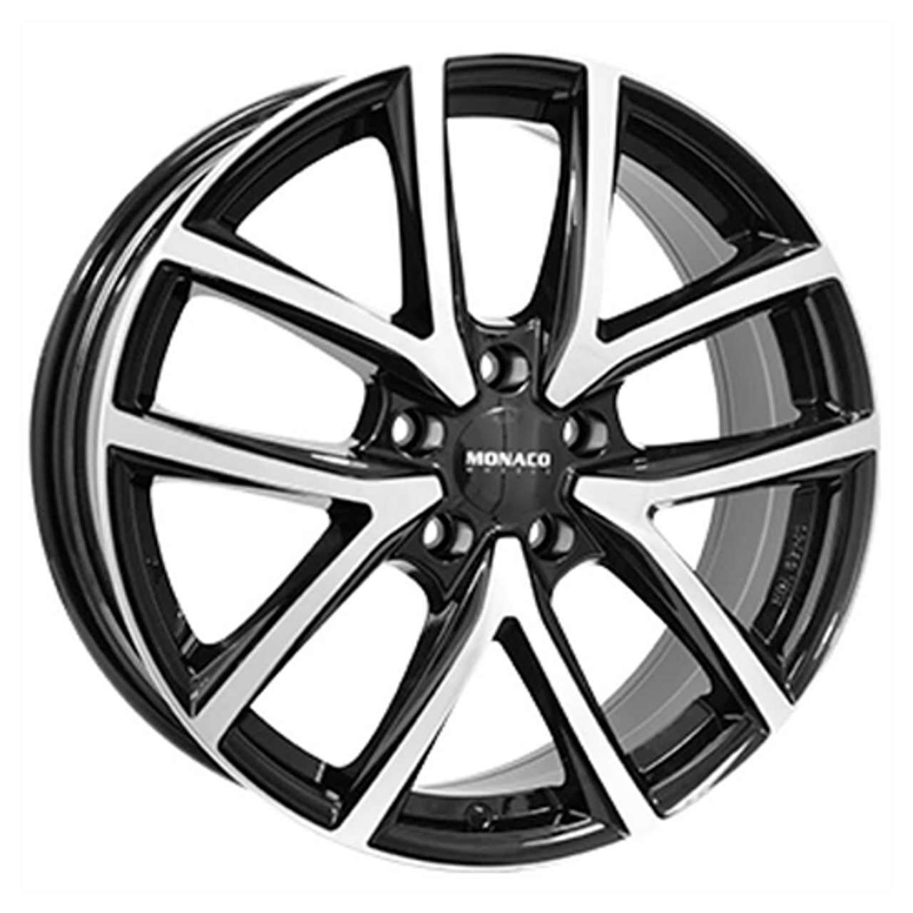 MONACO WHEELS MONACO CL2 black gloss polished 6.5Jx16 4x108 ET38