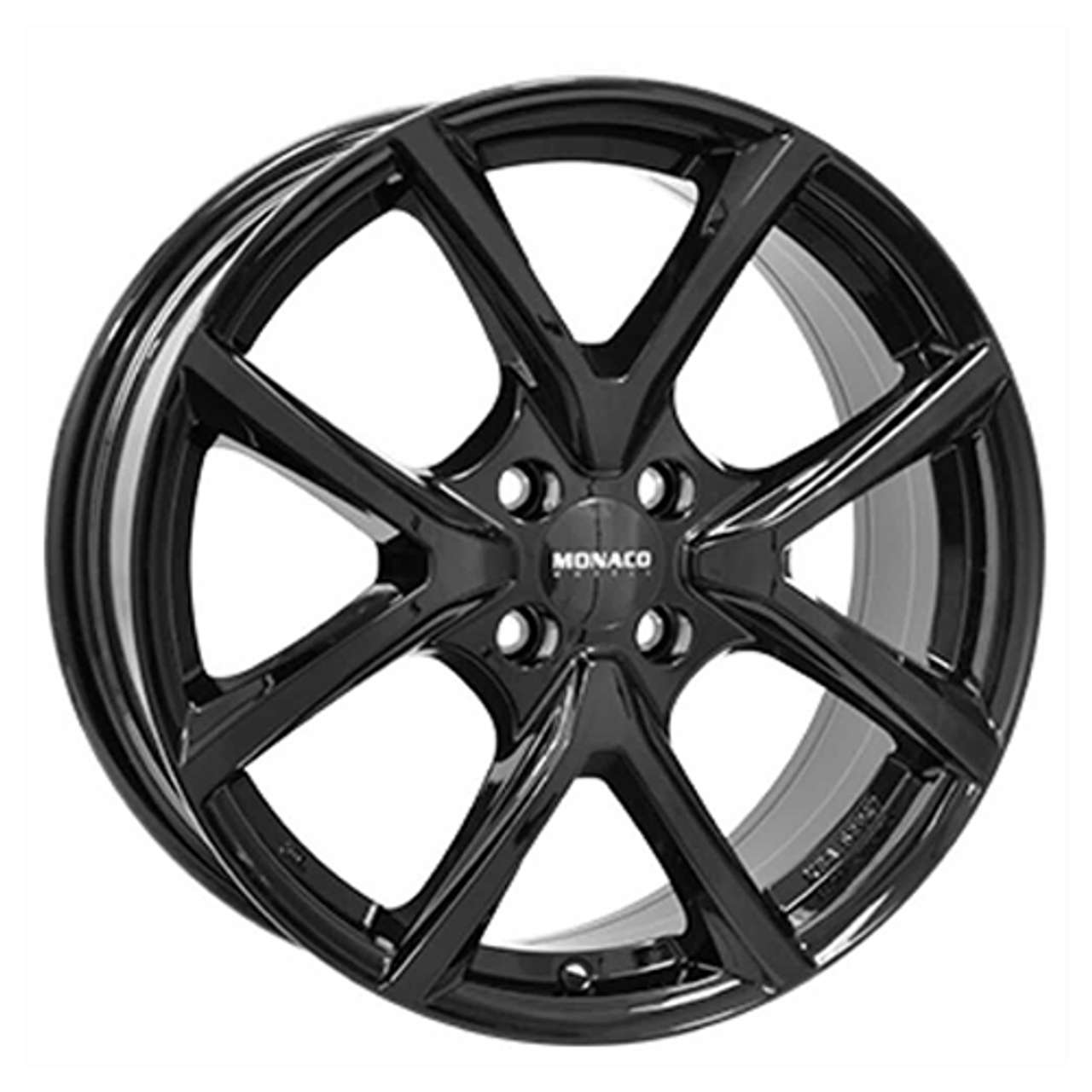 MONACO WHEELS MONACO CL2 black glossy 6.5Jx16 4x108 ET25