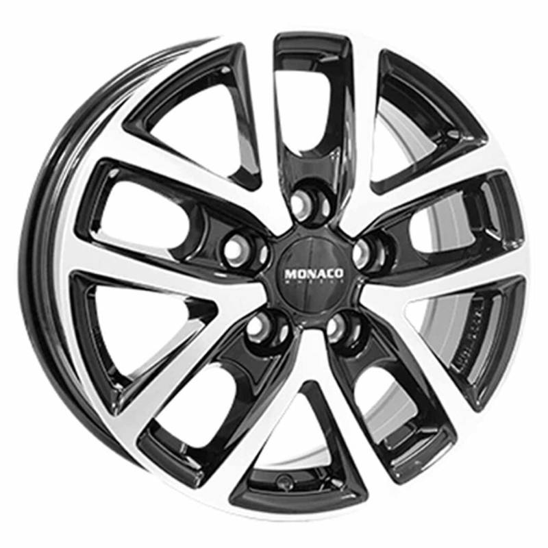 MONACO WHEELS MONACO CL2T black gloss polished 6.5Jx16 5x112 ET52