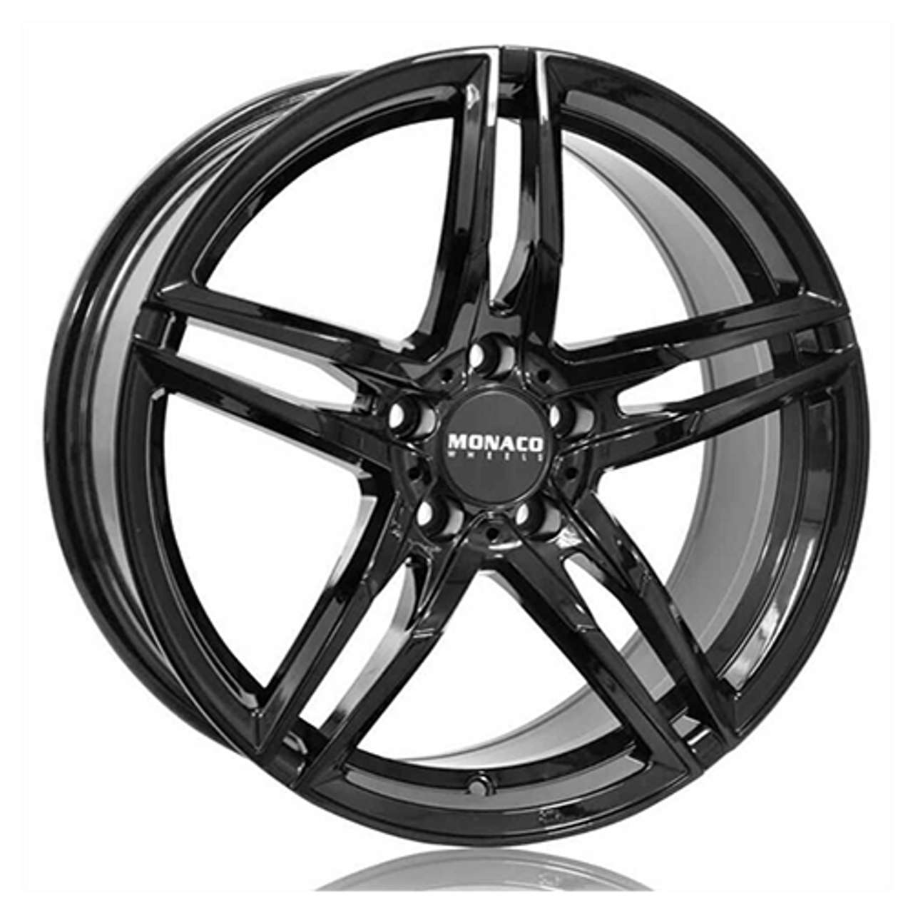 MONACO WHEELS MONACO GP1 black glossy 7.5Jx17 5x120 ET35