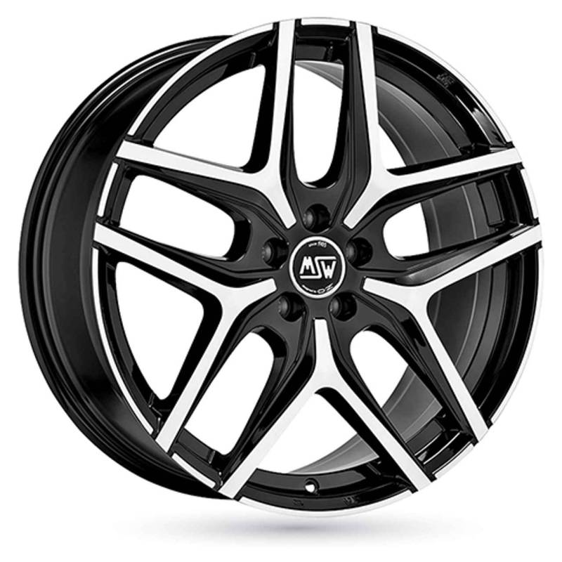 MSW (OZ) MSW 40 gloss black full polished 8.0Jx19 5x108 ET40