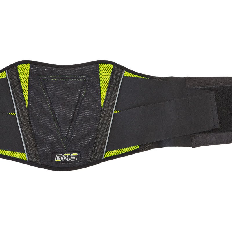 Nierengurt Racing schwarz-gelb fluo 2XL