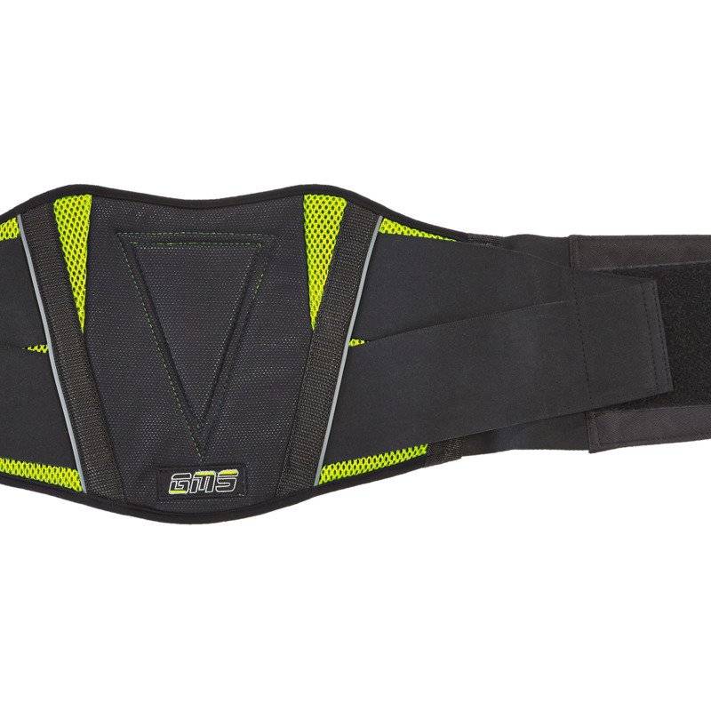 Nierengurt Racing schwarz-gelb fluo 2XL