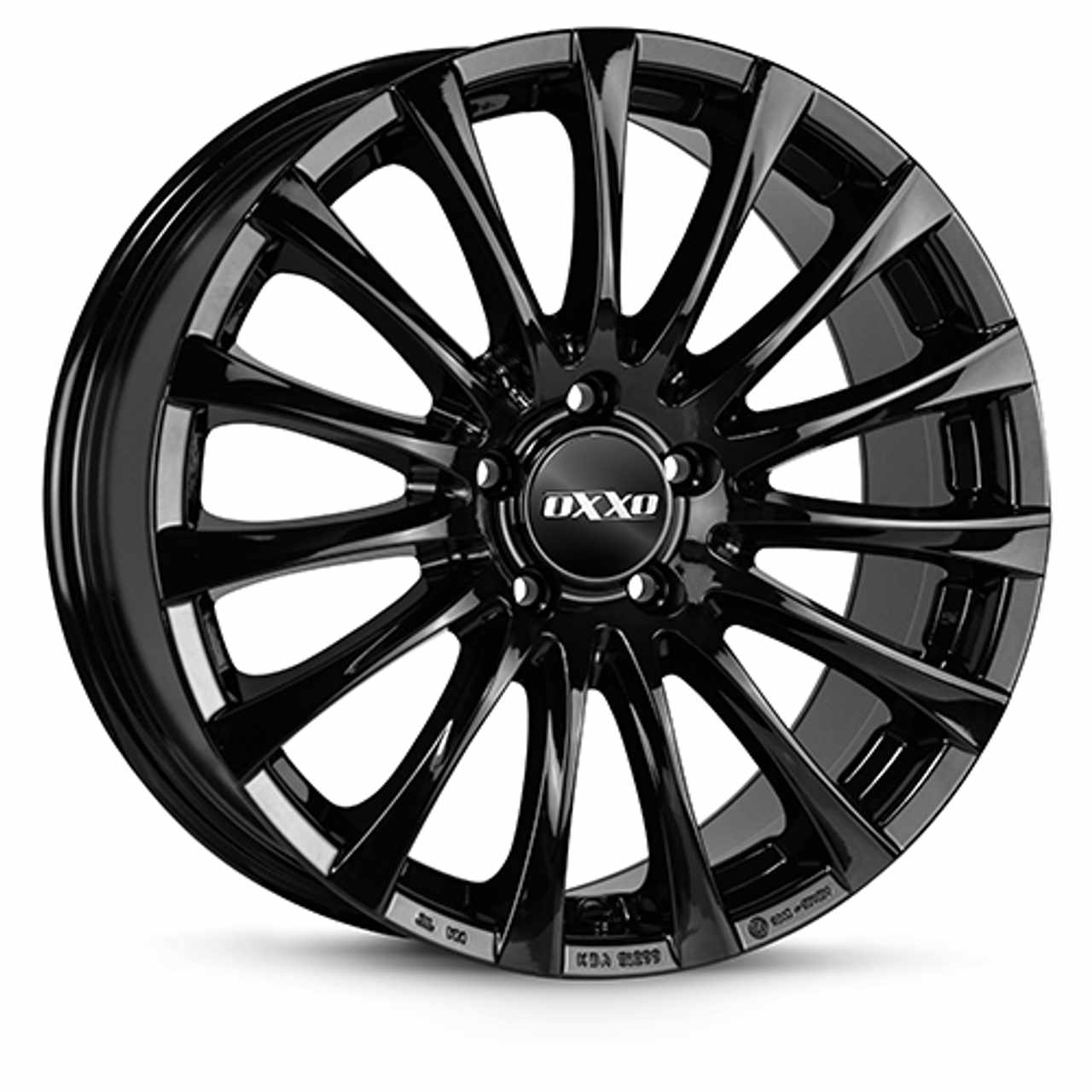 OXXO WHEELS ELAN BLACK schwarz 7.5Jx17 5x112 ET40