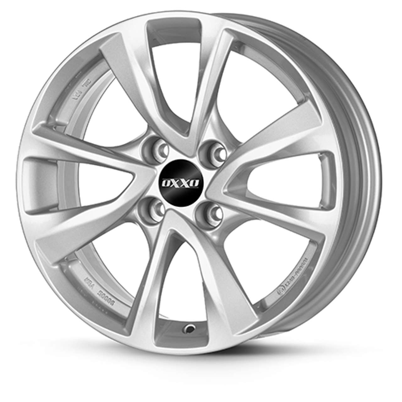 OXXO WHEELS OBERON 4 silber 6.0Jx15 4x100 ET39