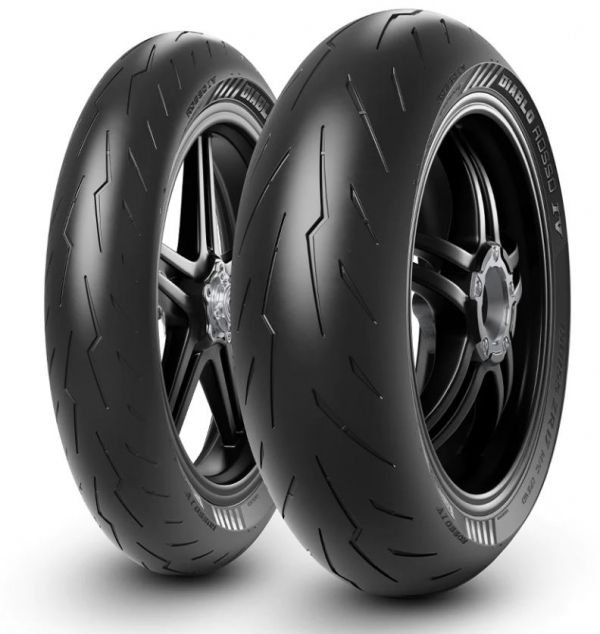 PIRELLI DIABLO ROSSO IV CORSA 200/55 R17 M/C TL 78(W) BSW REAR