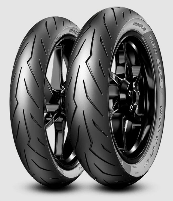 PIRELLI DIABLO ROSSO SPORT 120/70 - 17 M/C TL 58S FRONT/REAR