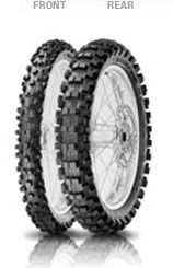 PIRELLI SCORPION MX32 MID SOFT 110/90 - 19 TT 62M NHS REAR