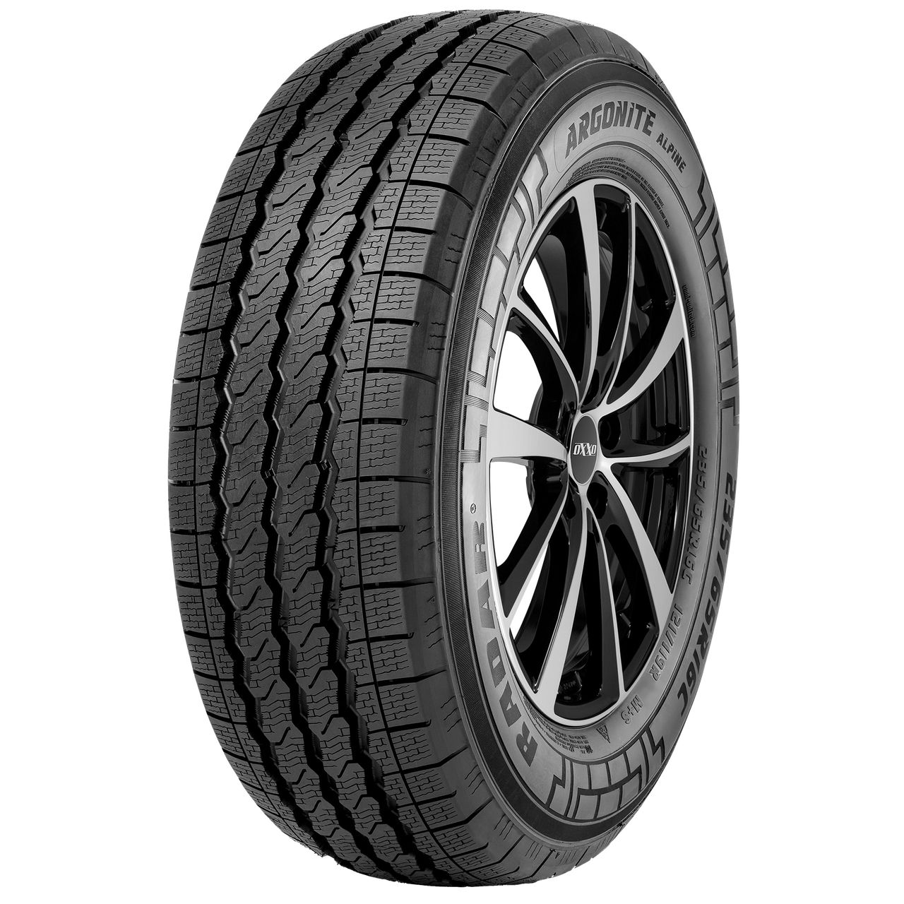 RADAR ARGONITE ALPINE 185/75R16C 104R BSW