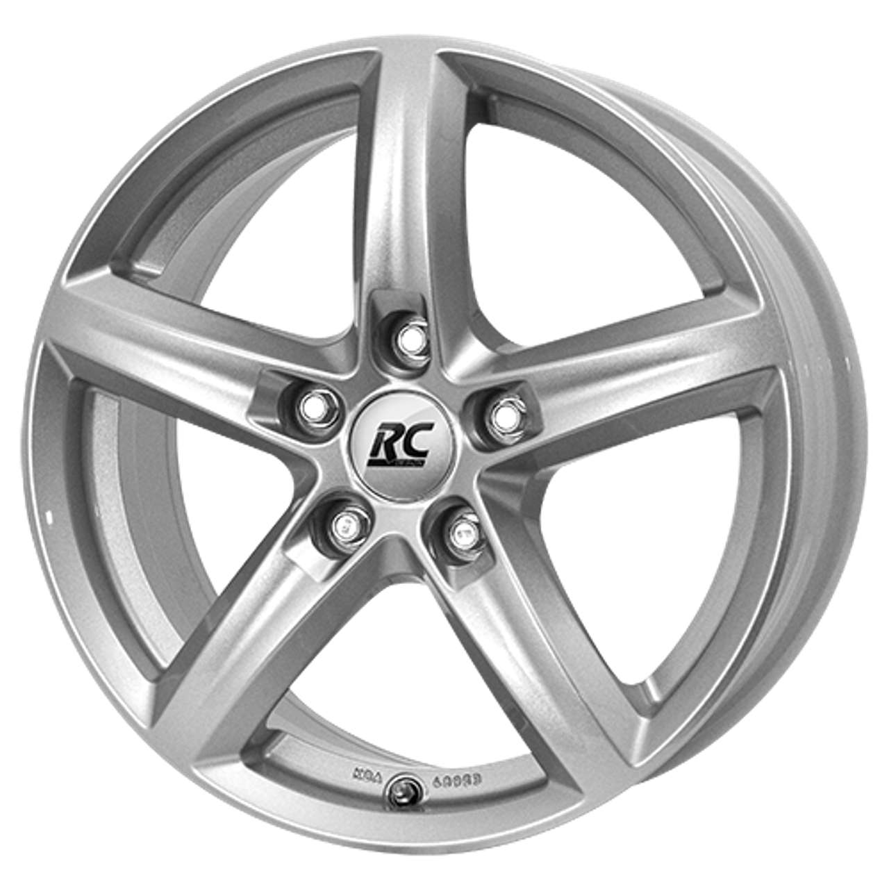 RC-DESIGN RC24 kristallsilber 6.5Jx16 4x108 ET23