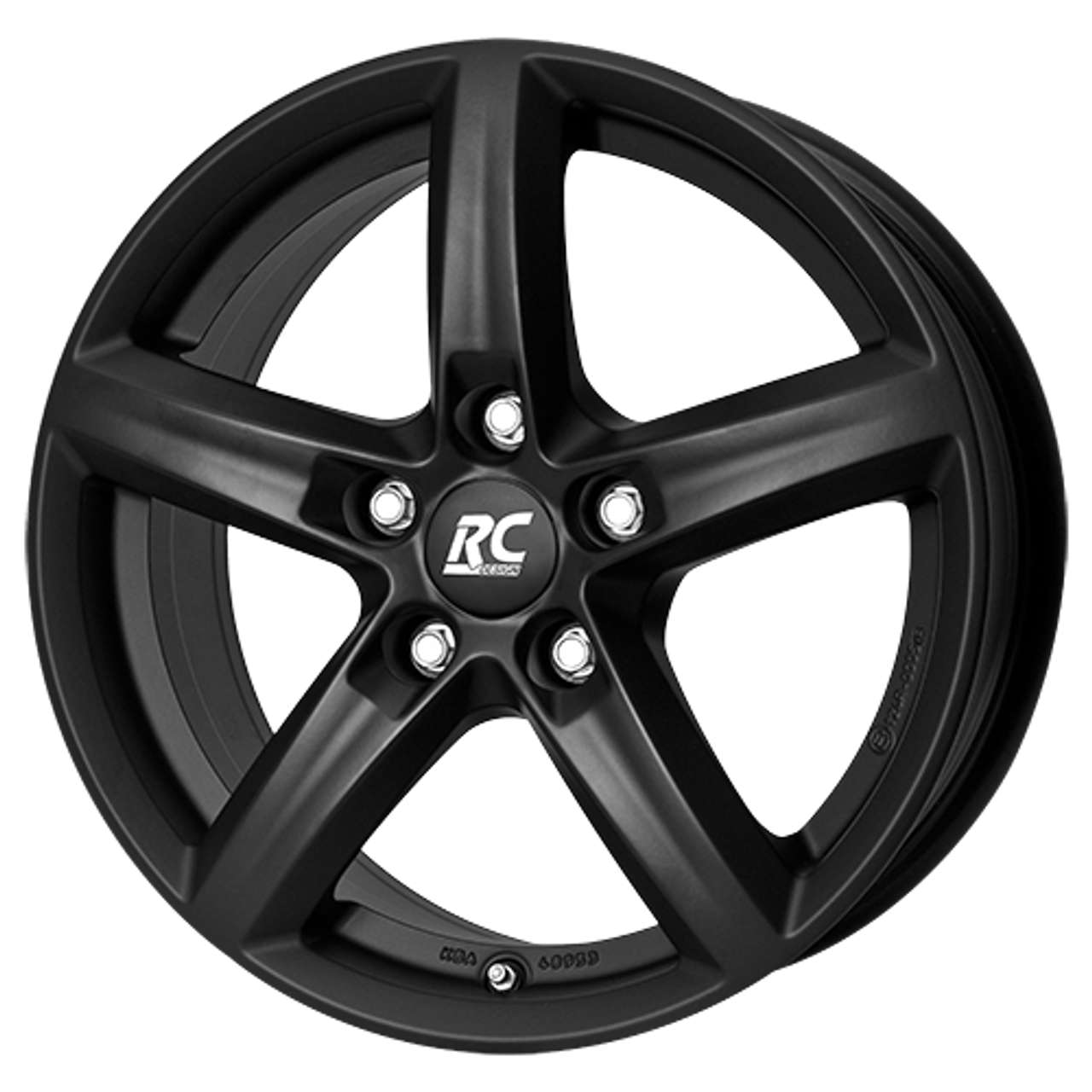 RC-DESIGN RC24 schwarz klar matt (skm) 6.0Jx15 4x98 ET35