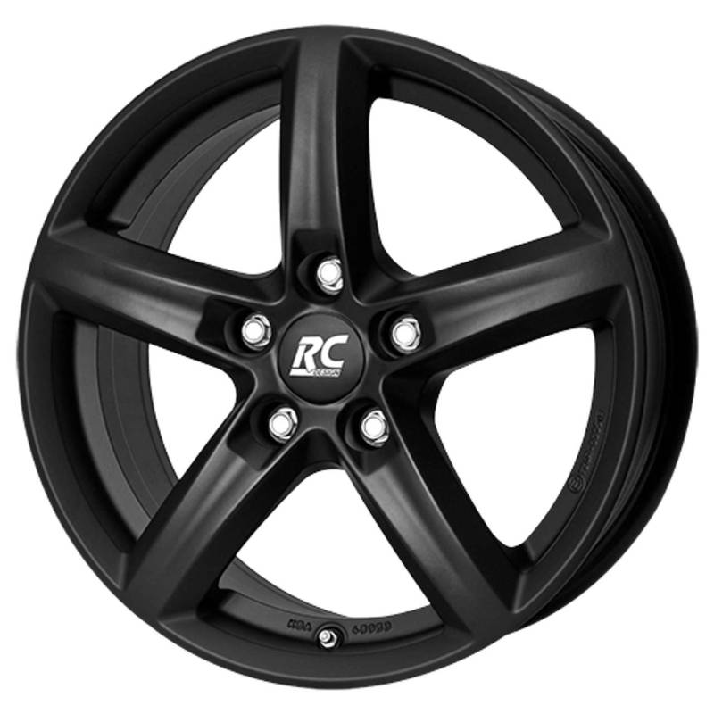 RC-DESIGN RC24 schwarz klar matt (skm) 6.5Jx16 5x105 ET39