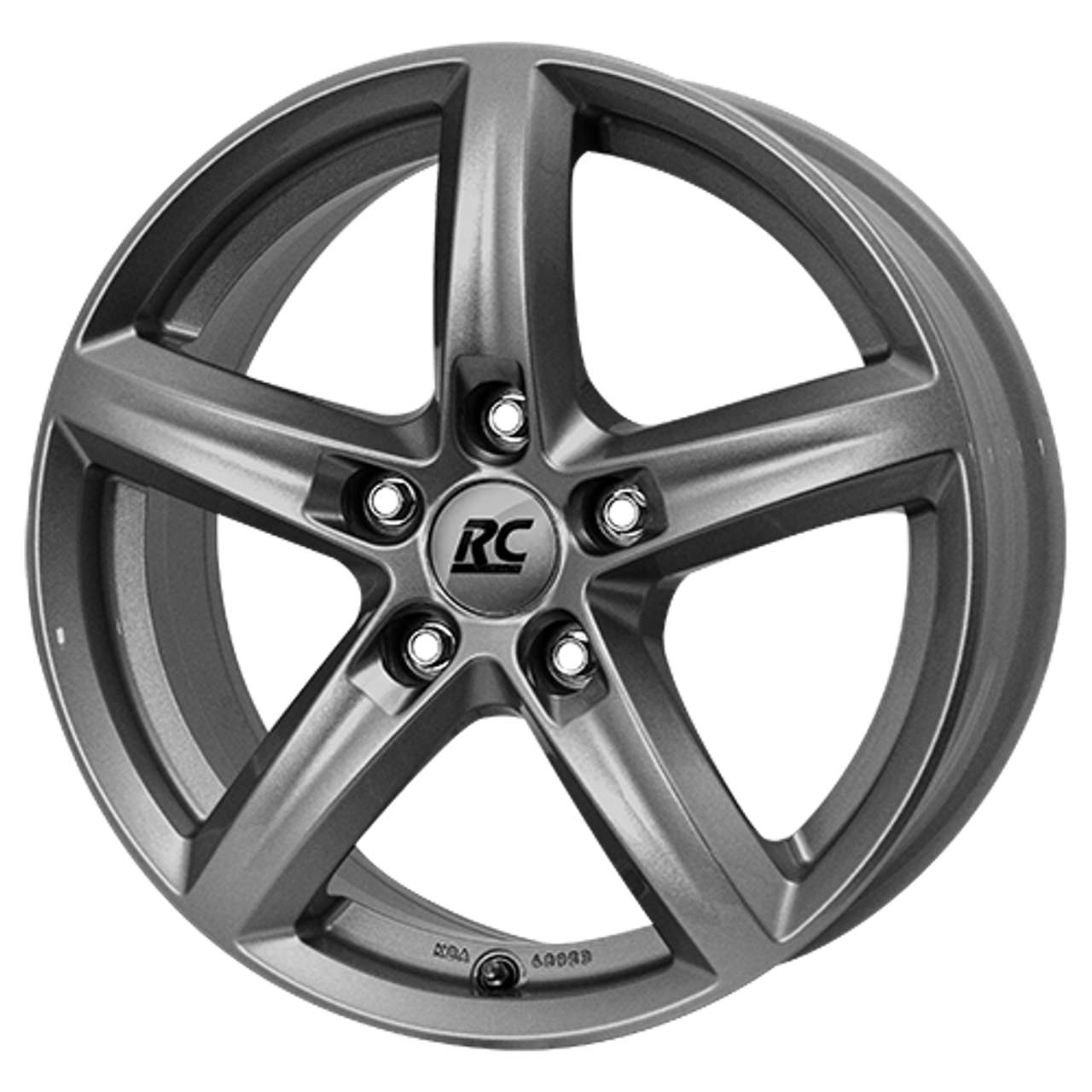 RC-DESIGN RC24 titan metallic (tm) 7.5Jx17 5x108 ET55