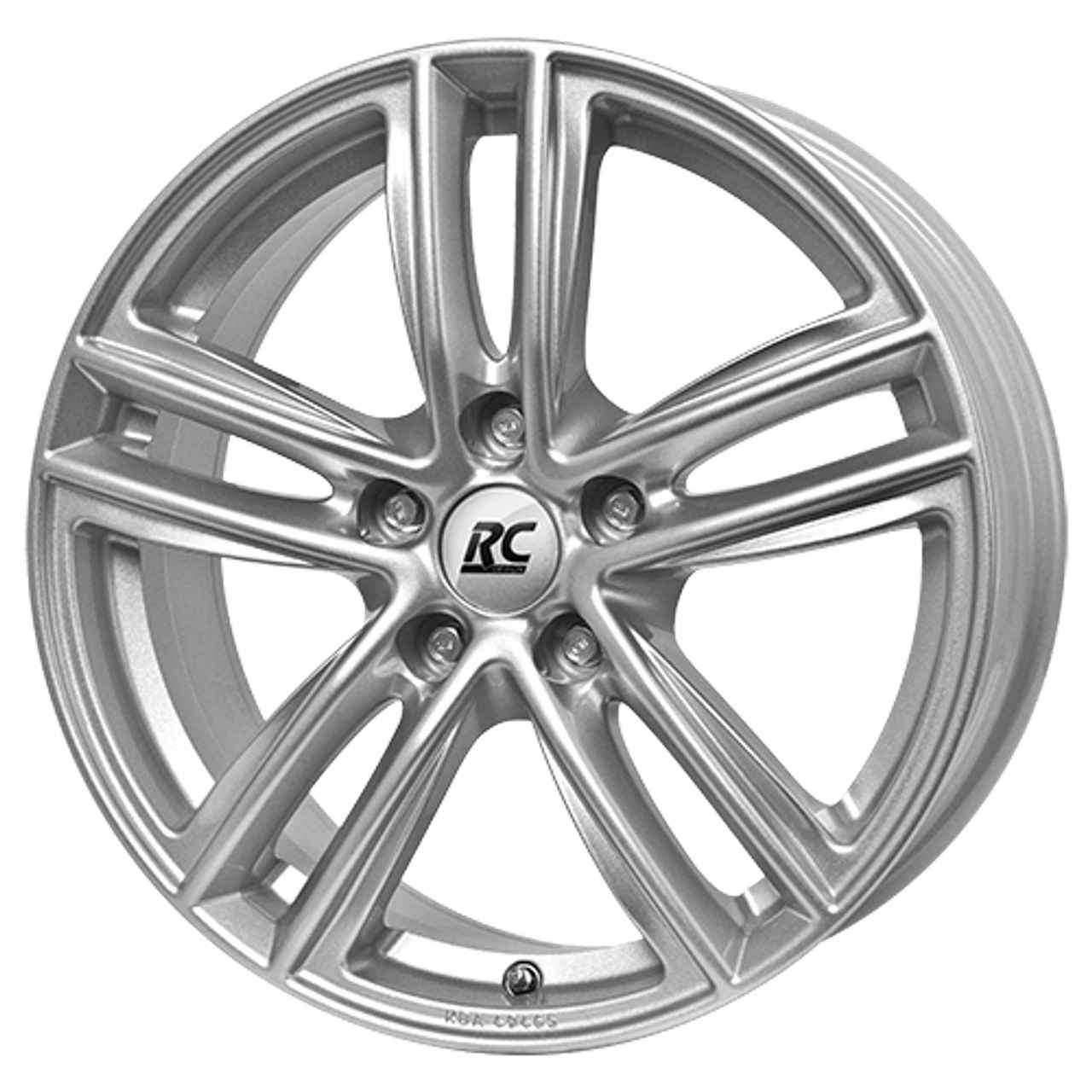 RC-DESIGN RC27 kristallsilber (ks) 7.0Jx17 5x112 ET41