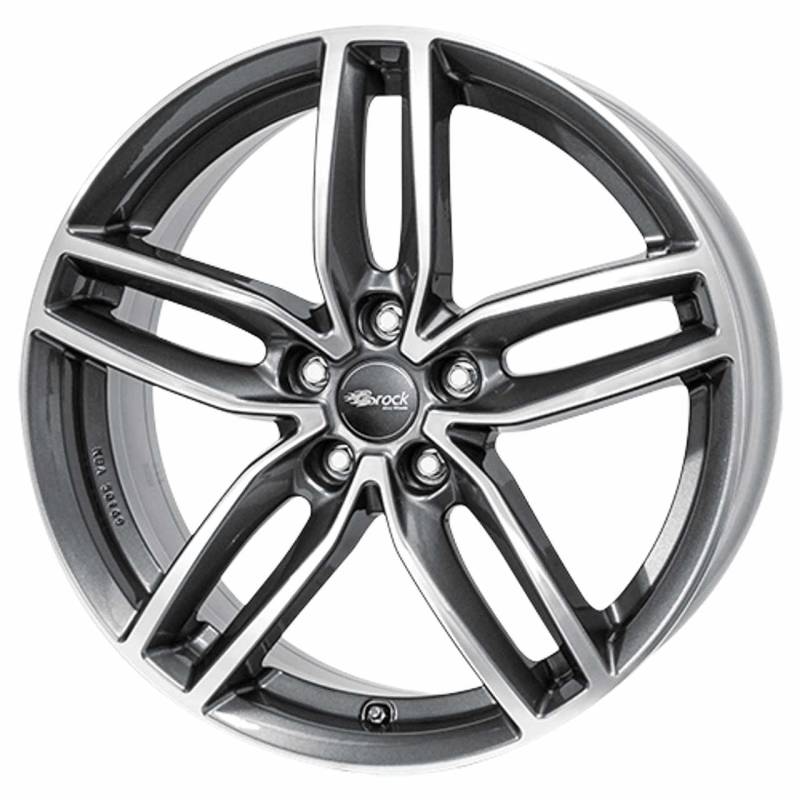 RC-DESIGN RC29 himalaya grey vollpoliert 8.0Jx18 5x112 ET45