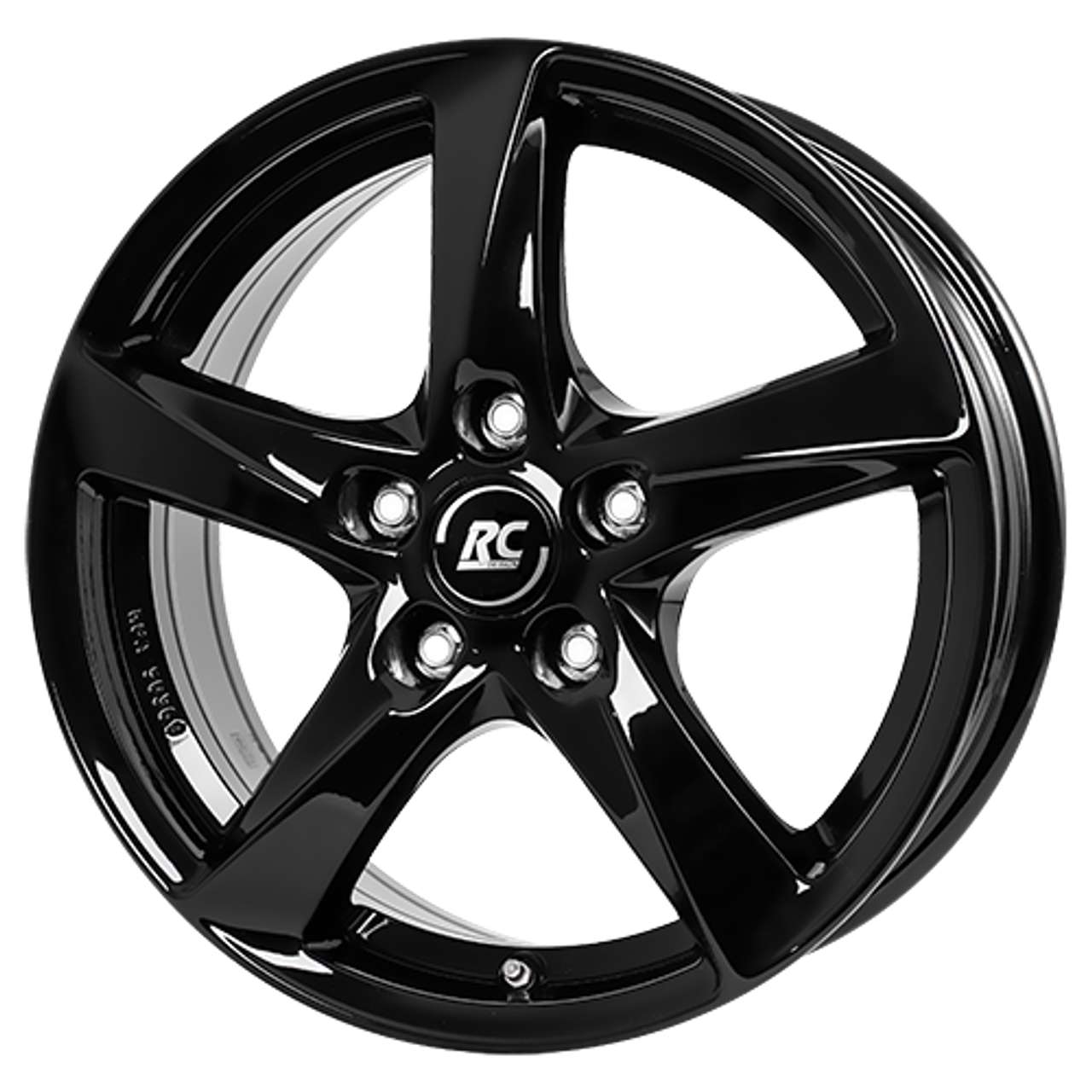 RC-DESIGN RC30 schwarz glanz (sg) 6.0Jx16 5x100 ET38