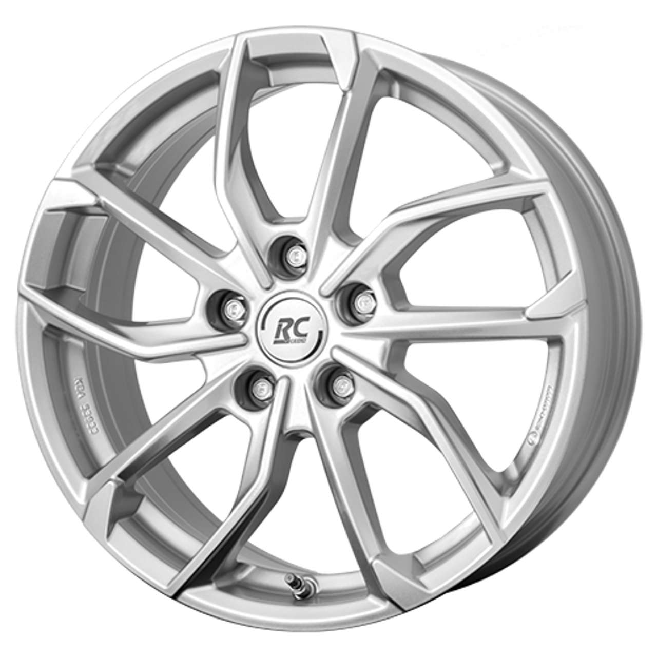 RC-DESIGN RC34 kristallsilber (ks) 7.5Jx18 5x120 ET60