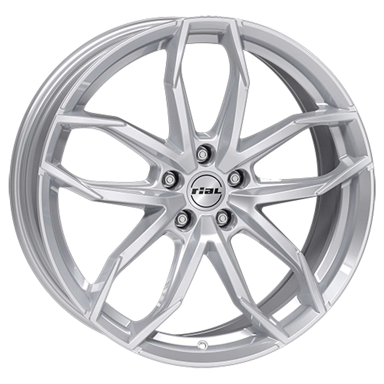 RIAL LUCCA 5-LOCH polarsilber 7.5Jx17 5x112 ET45