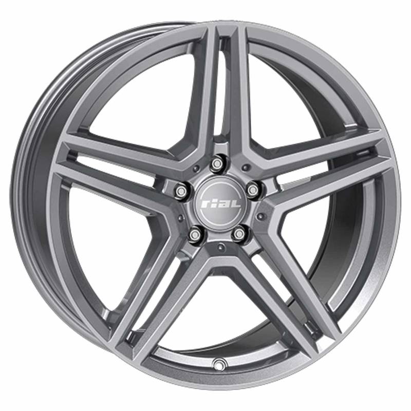 RIAL M10 metal grey 6.5Jx17 5x112 ET44