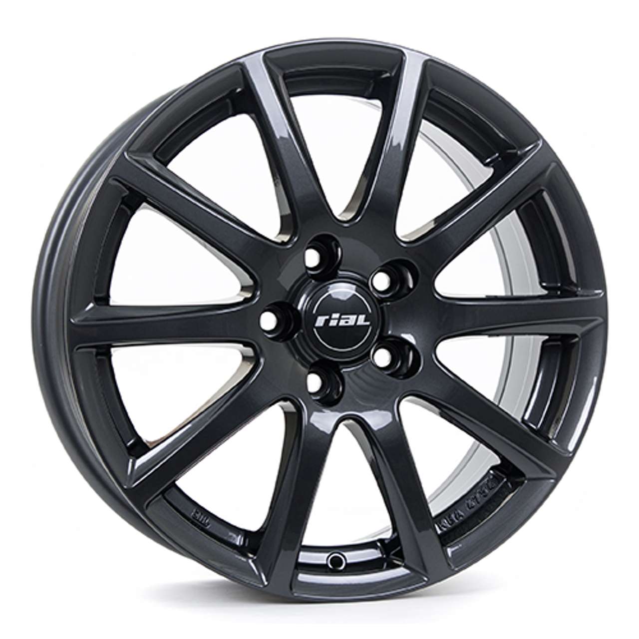 RIAL MILANO 5-LOCH titanium 7.0Jx17 5x112 ET47