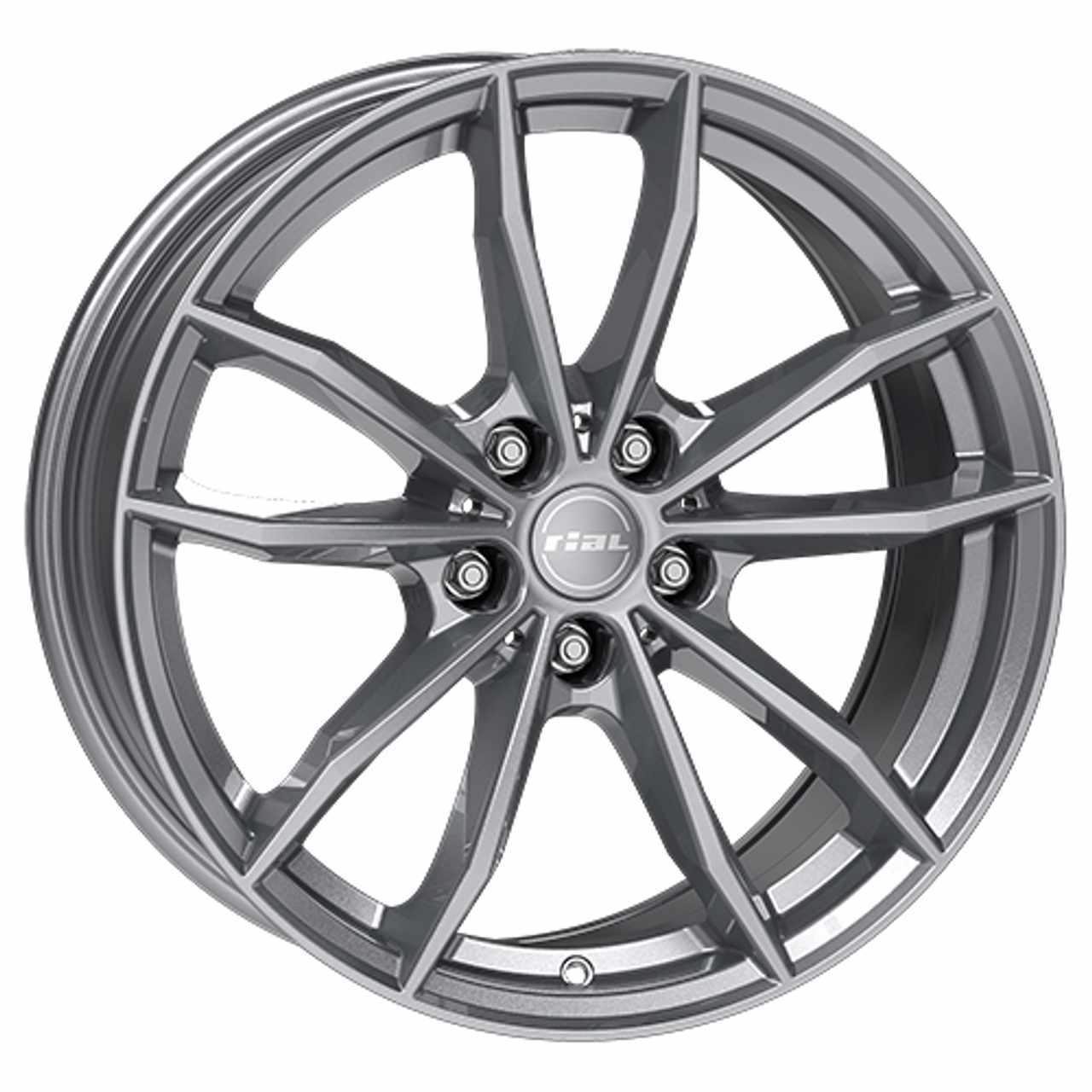 RIAL X12 metal grey 7.5Jx18 5x112 ET51