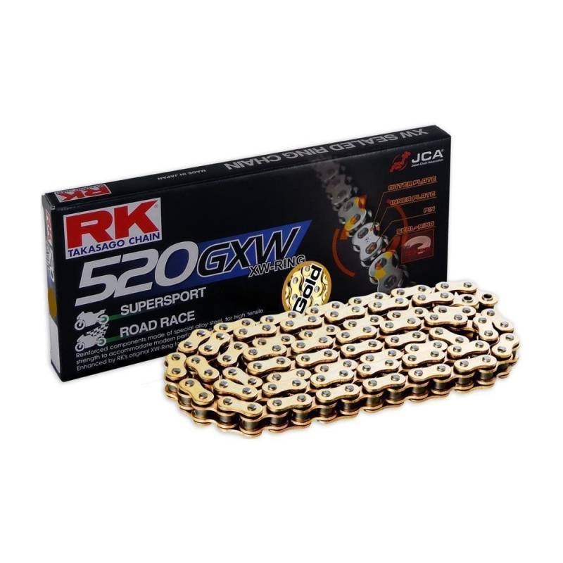 RK chain 520 GXW 94 N Gold/Gold Open