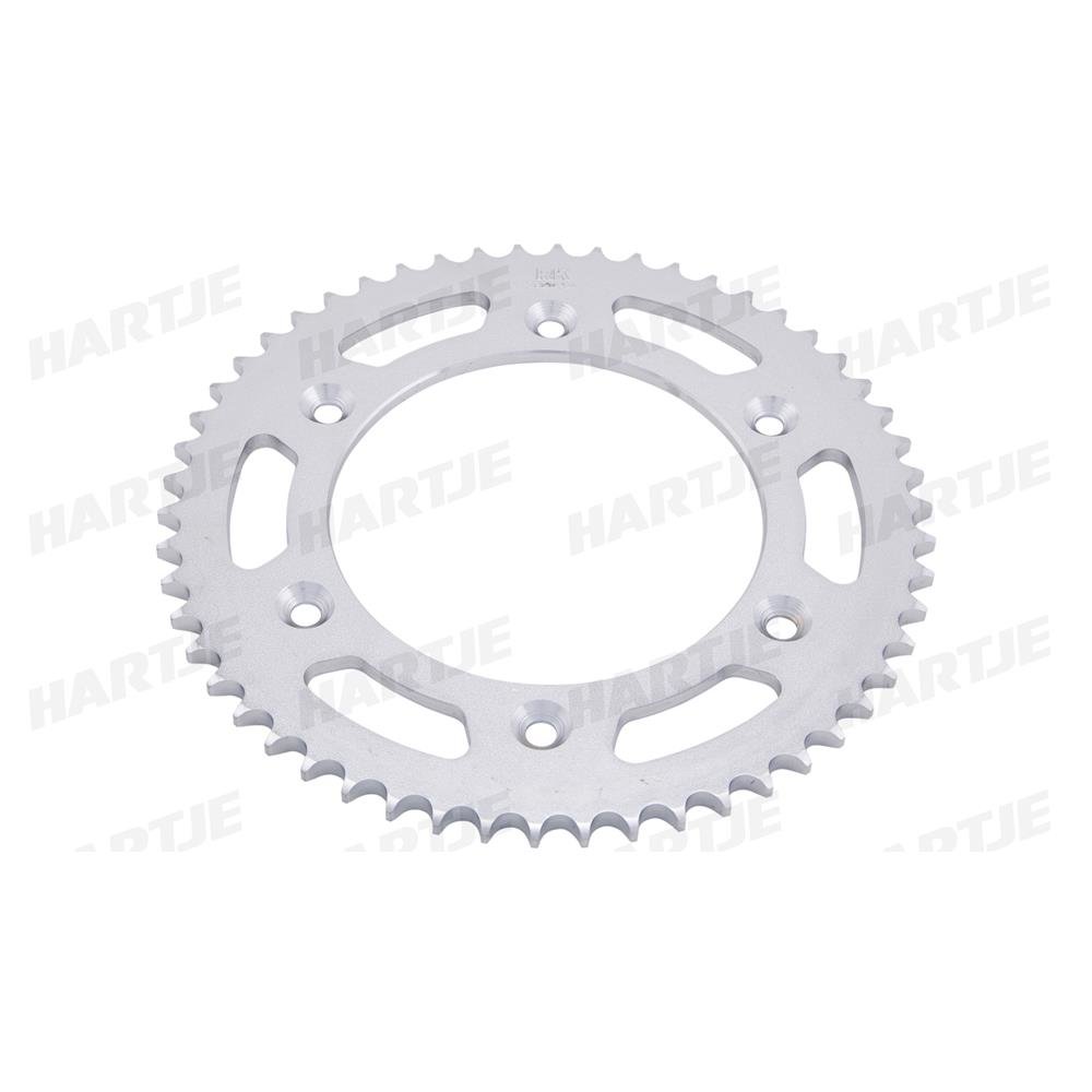 RK chain wheel 428 54Z steel silver