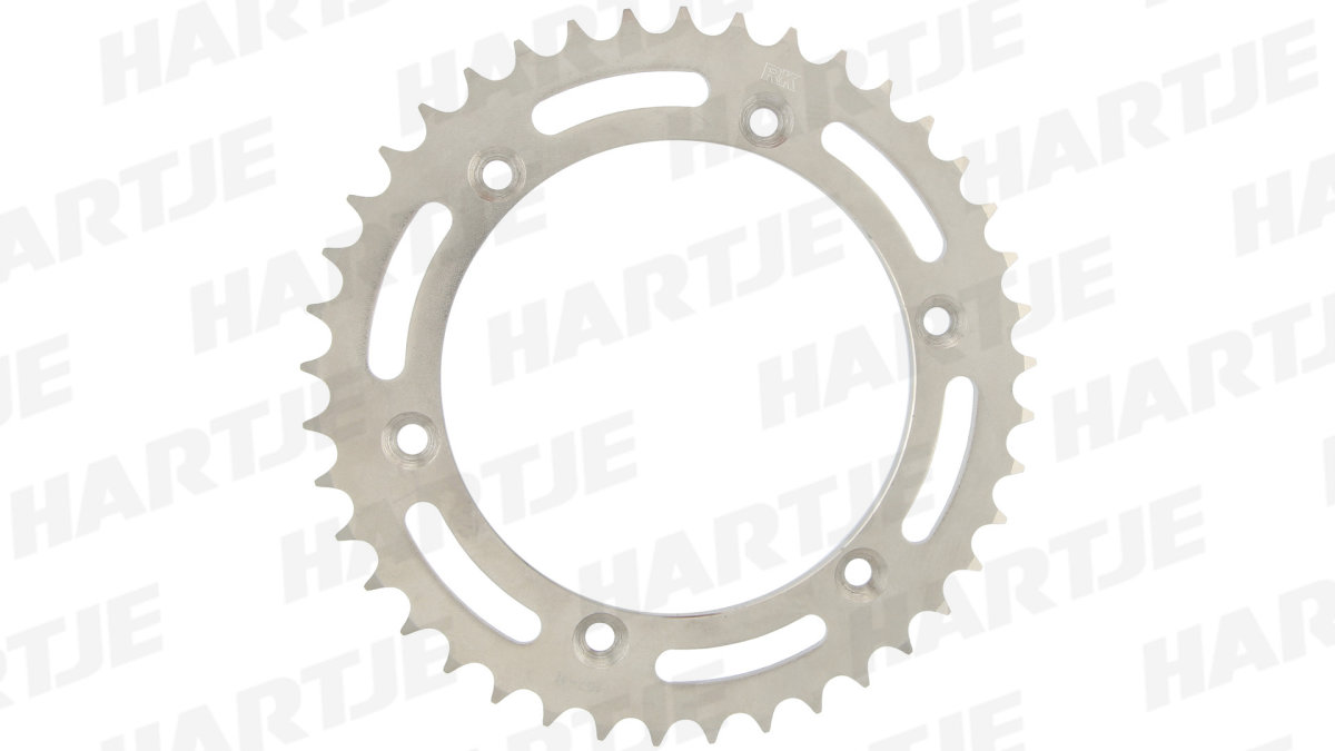 RK chain wheel 520 46Z steel silver