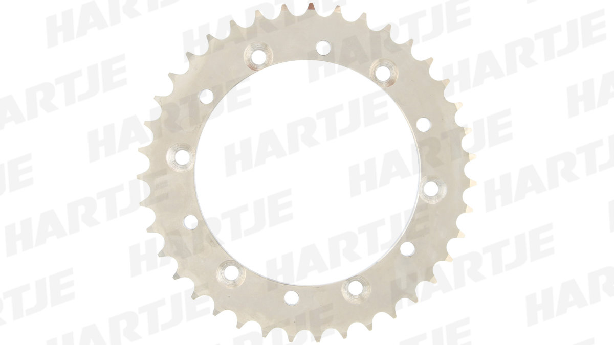 RK chain wheel 520 49Z steel silver