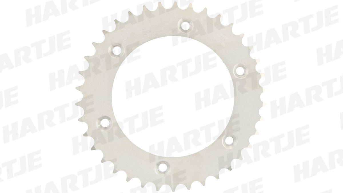 RK chain wheel 520 52Z steel silver