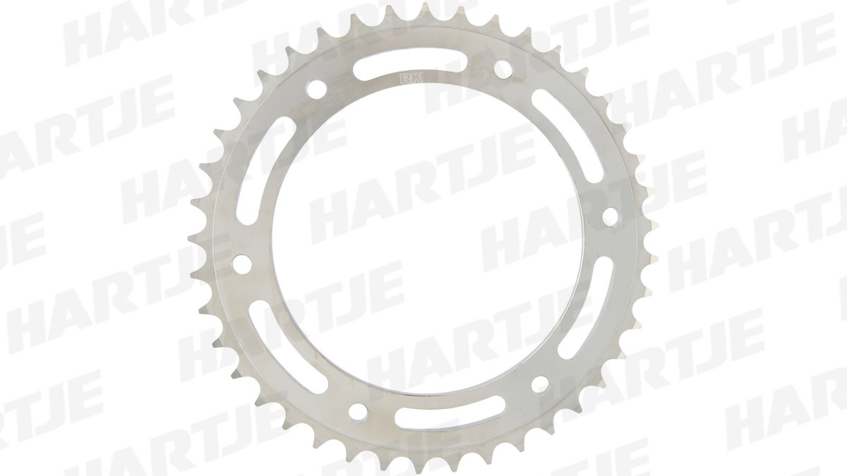 RK chain wheel 525 42Z steel silver