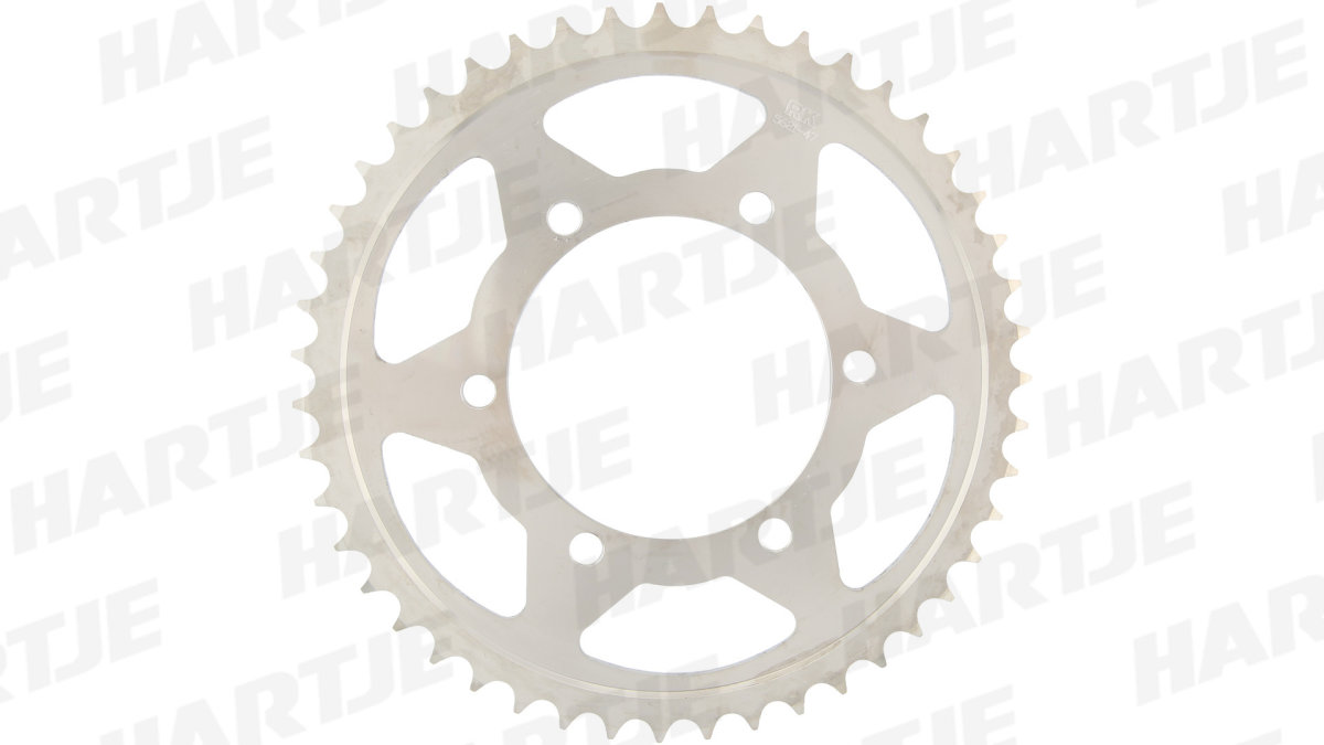 RK chain wheel 525 46Z steel silver