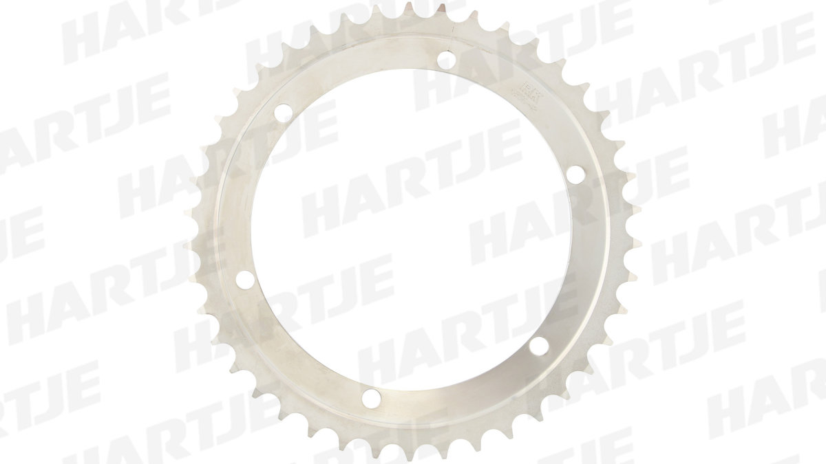 RK chain wheel 530 42Z steel silver