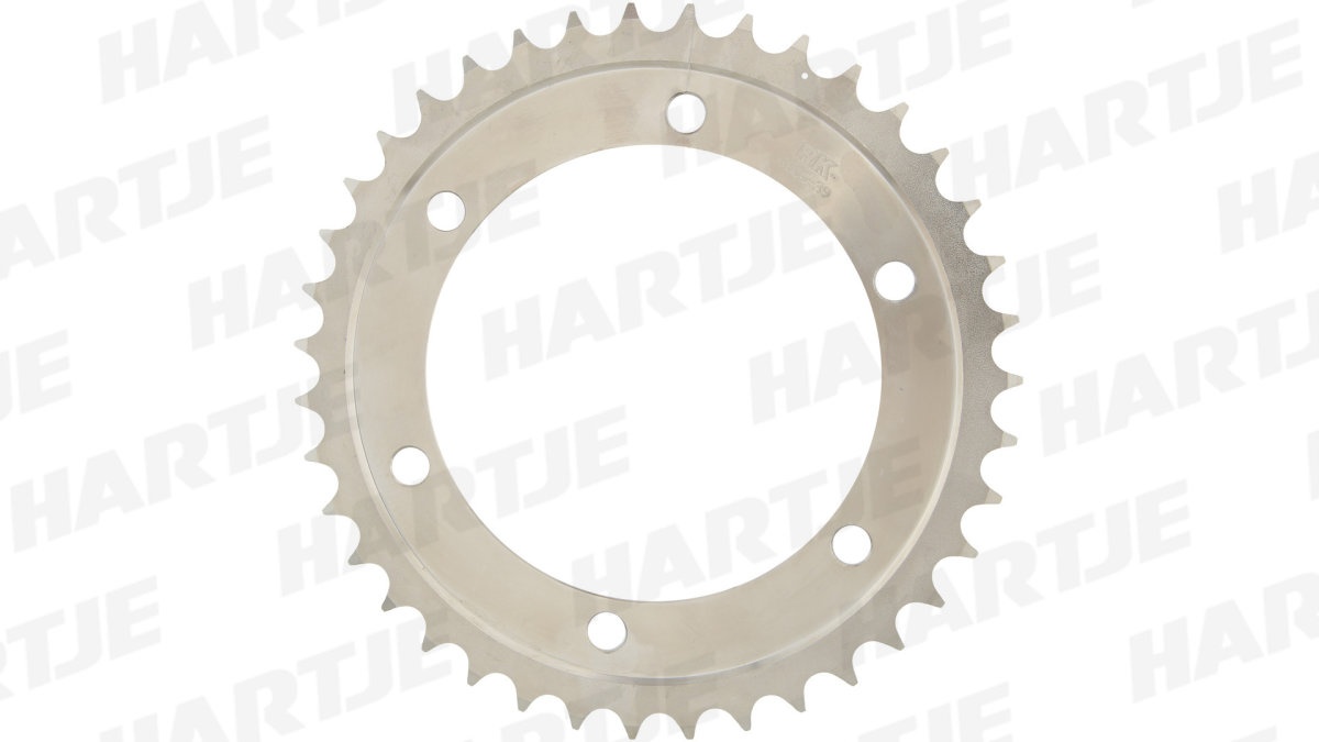 RK chain wheel 530 43Z steel silver