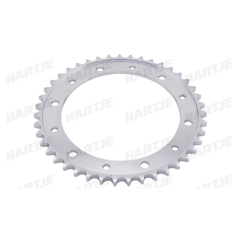 RK chain wheel 530 44Z steel silver
