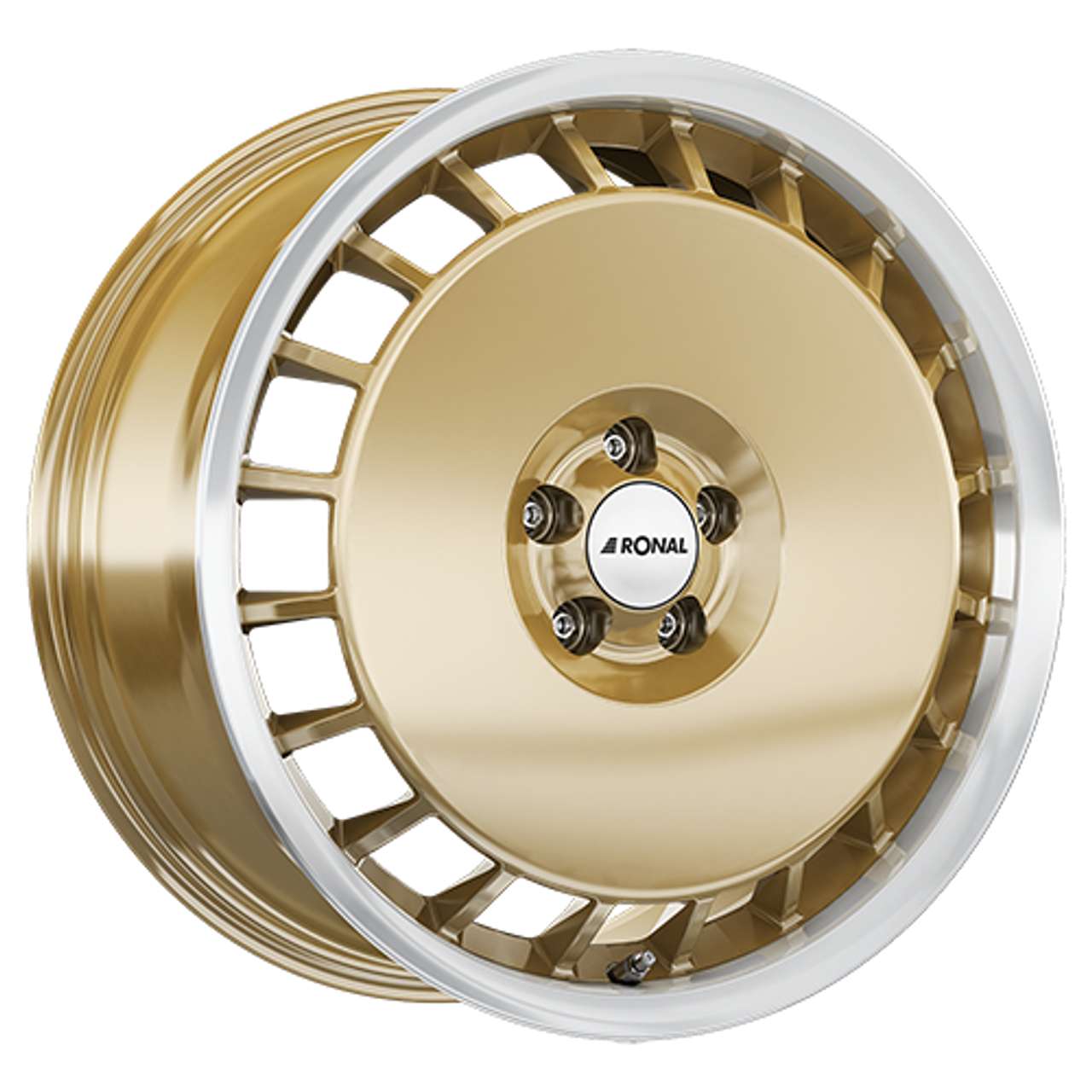 RONAL RONAL R50 AERO racing-gold-hornkopiert 7.5Jx16 5x100 ET38