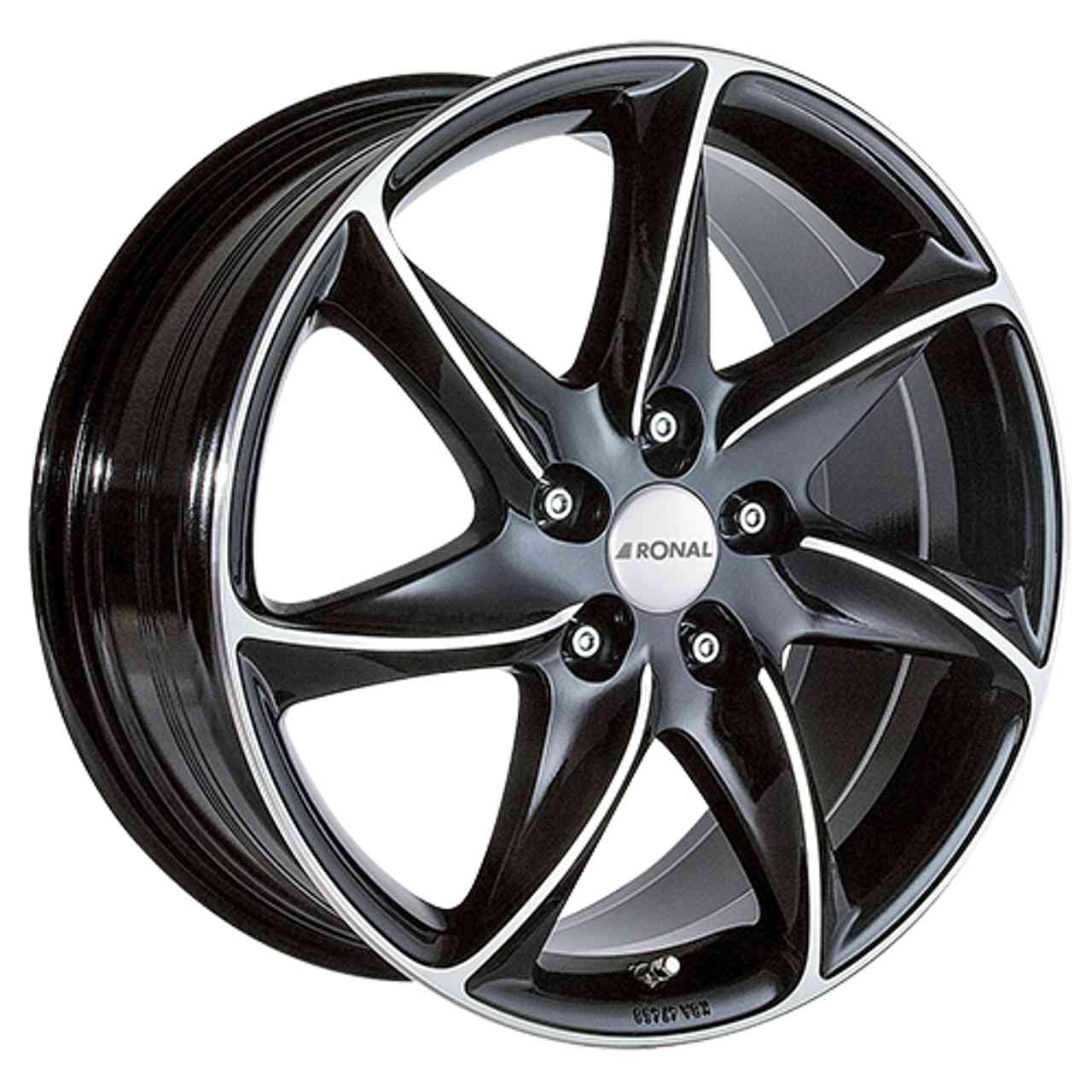 RONAL RONAL R51-4 jetblack-frontkopiert 6.5Jx15 4x98 ET35