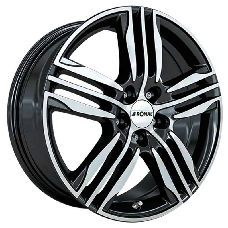 RONAL RONAL R57 schwarz-frontkopiert 7.5Jx19 5x112 ET55